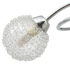 Casvilo - Taklampa med 3 LED-glödlampor G9 120 W