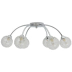 Praveli - Taklampa med 6 LED-glödlampor G9 240 W