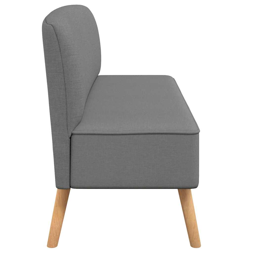 Estate – Soffa 117x55,5x77 cm tyg ljusgrå