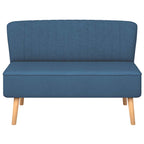 Orlana - Soffa 117x55,5x77 cm tyg blå
