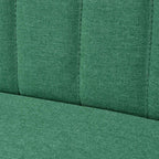 Relisto - Soffa 117x55,5x77 cm tyg grön
