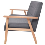 Pravida - 3-sitssoffa i tyg mörkgrå