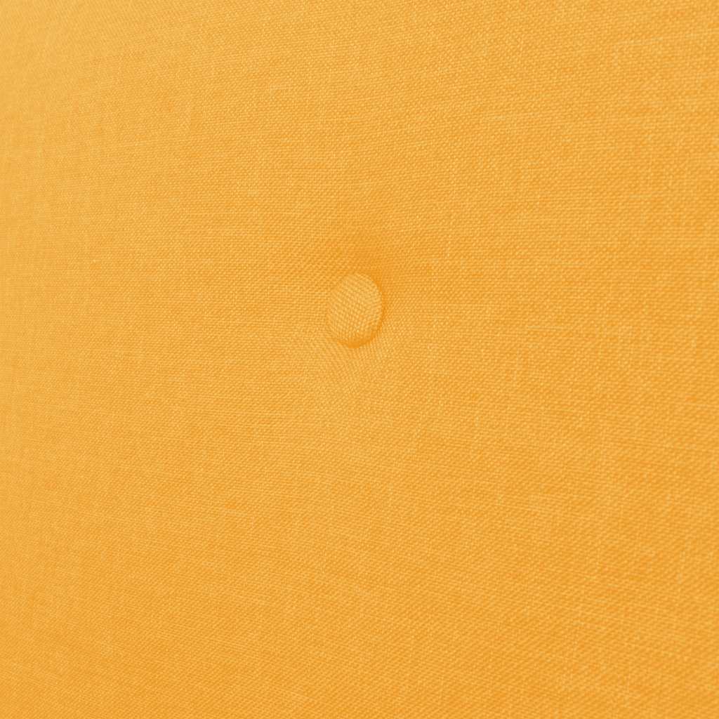 Cloud – 3-sitssoffa tyg gul