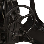 Barbord massivt återvunnet trä 75x(76-110) cm