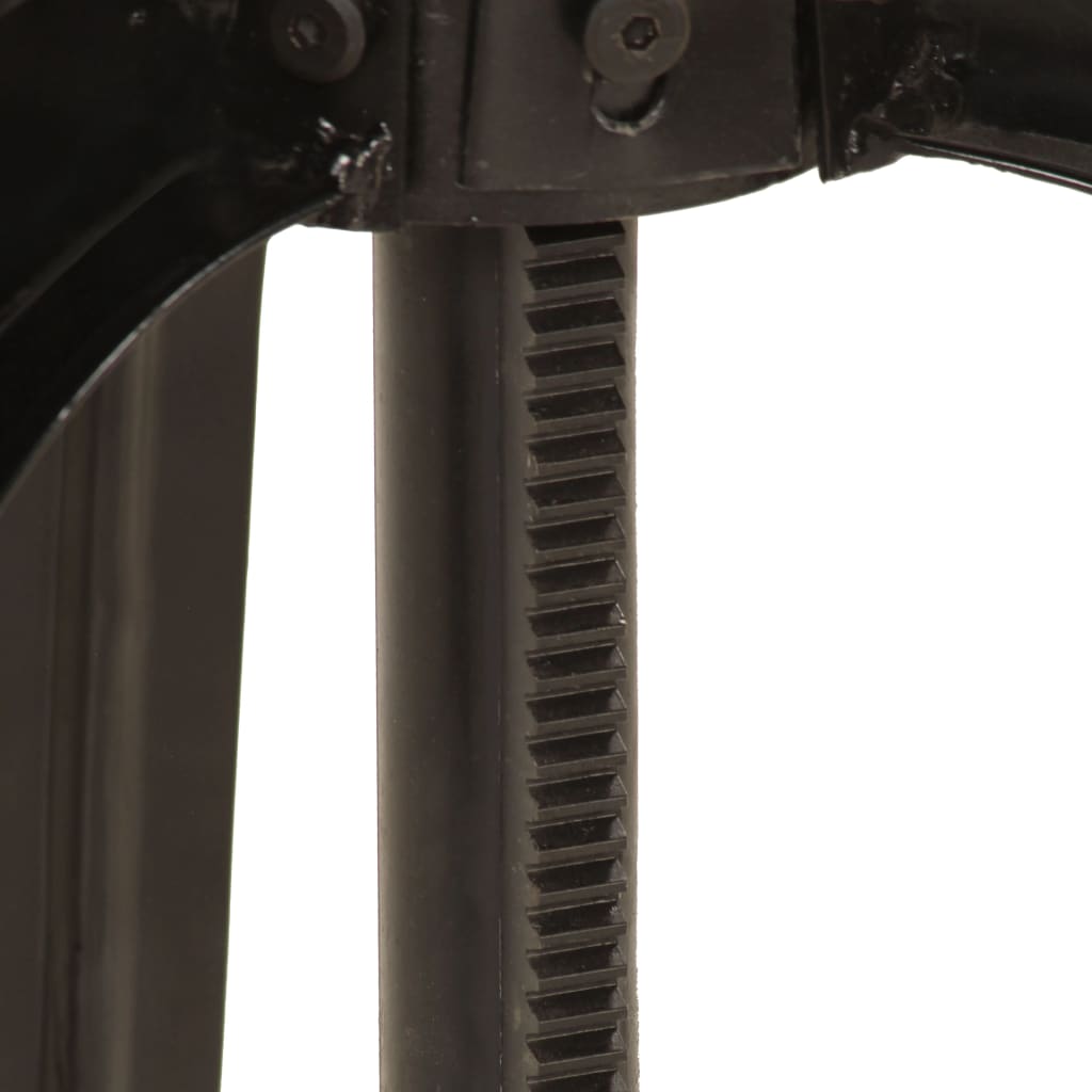 Barbord massivt återvunnet trä 75x(76-110) cm