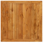 Barbord massiv återvunnen teak 60x60x107 cm