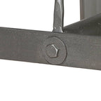 Barbord massiv återvunnen teak 60x60x107 cm