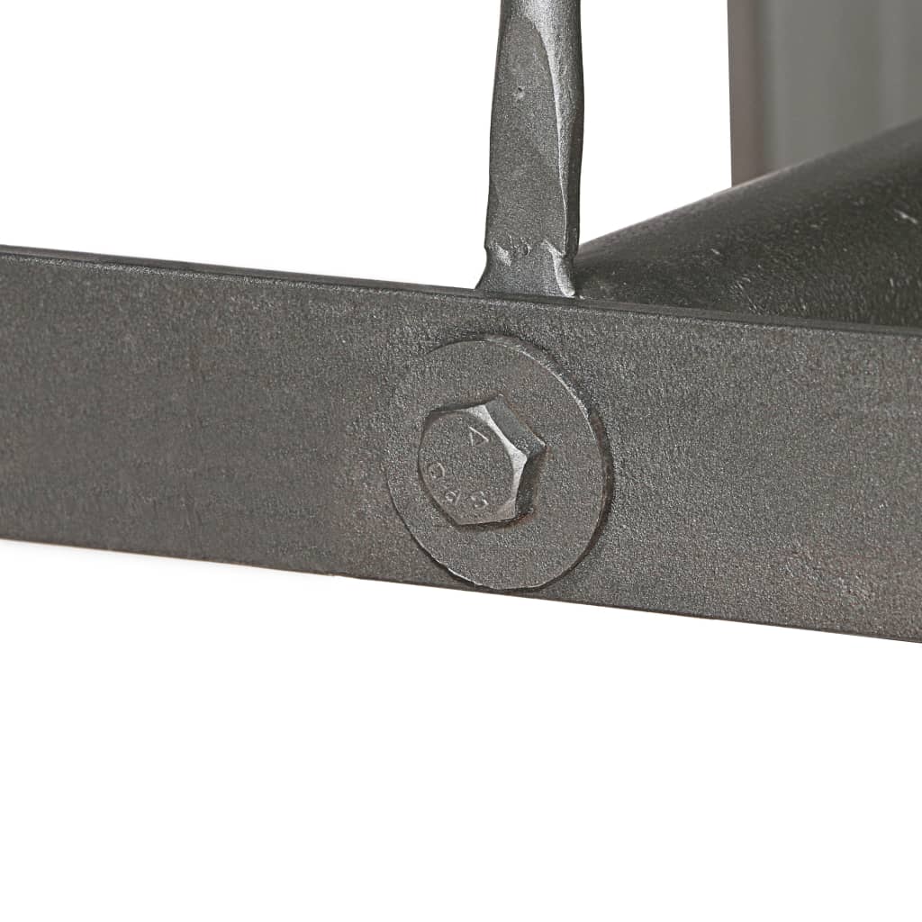 Barbord massiv återvunnen teak 60x60x107 cm