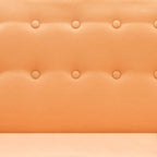 Canne - Soffa L-formad tyg 171,5x138x81,5 cm orange