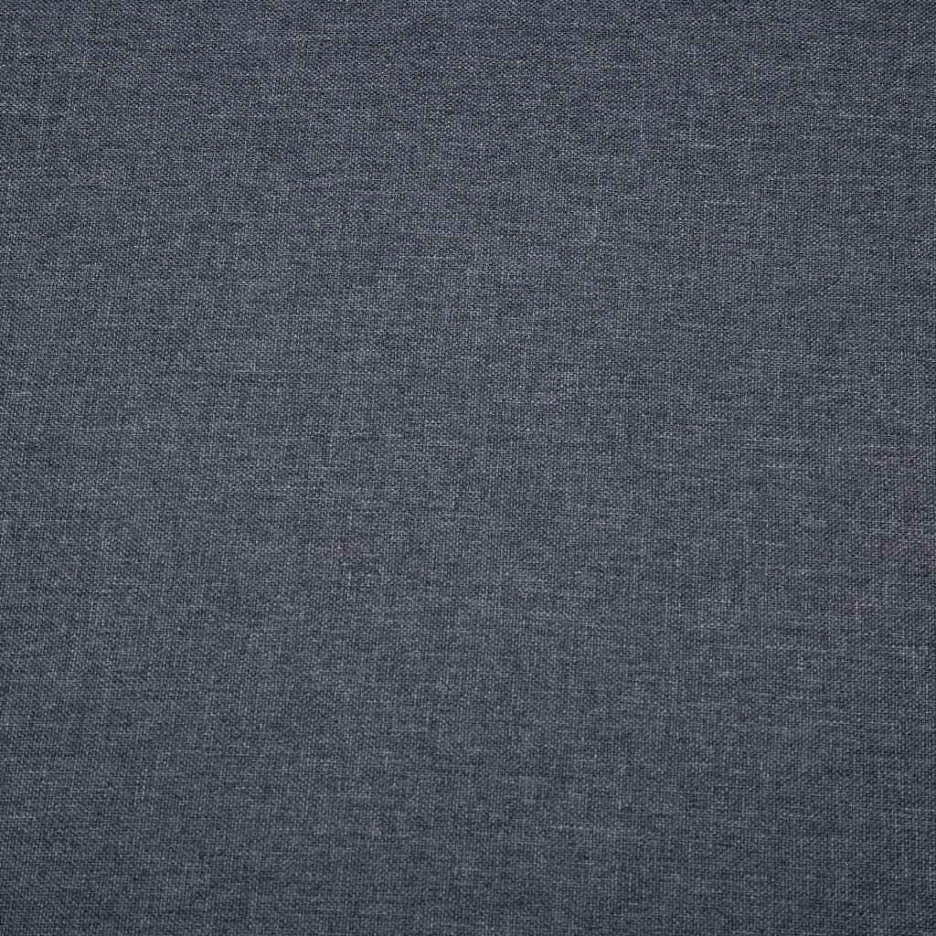 Sereno - 3-sitssoffa med tygklädsel 172x70x82 cm mörkgrå