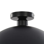 Kylano - Taklampor 2 st svart och guld halvrunda E27