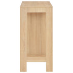 Barbord med hylla ek 110x50x103 cm