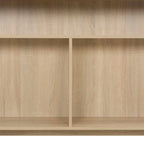 Barbord med 2 bordsskivor ek 130x40x120 cm