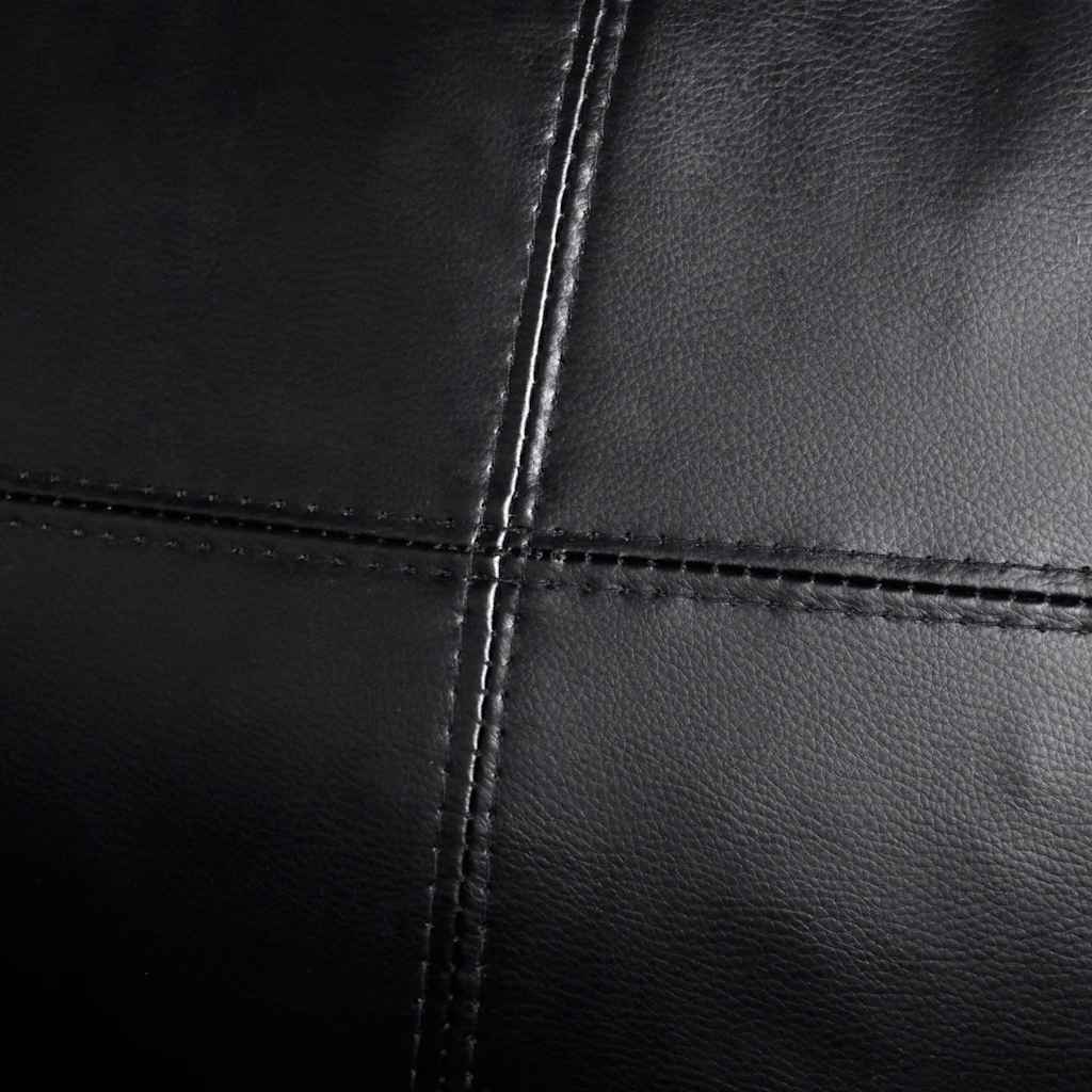 Calero - Divansoffa 3-sits konstläder svart