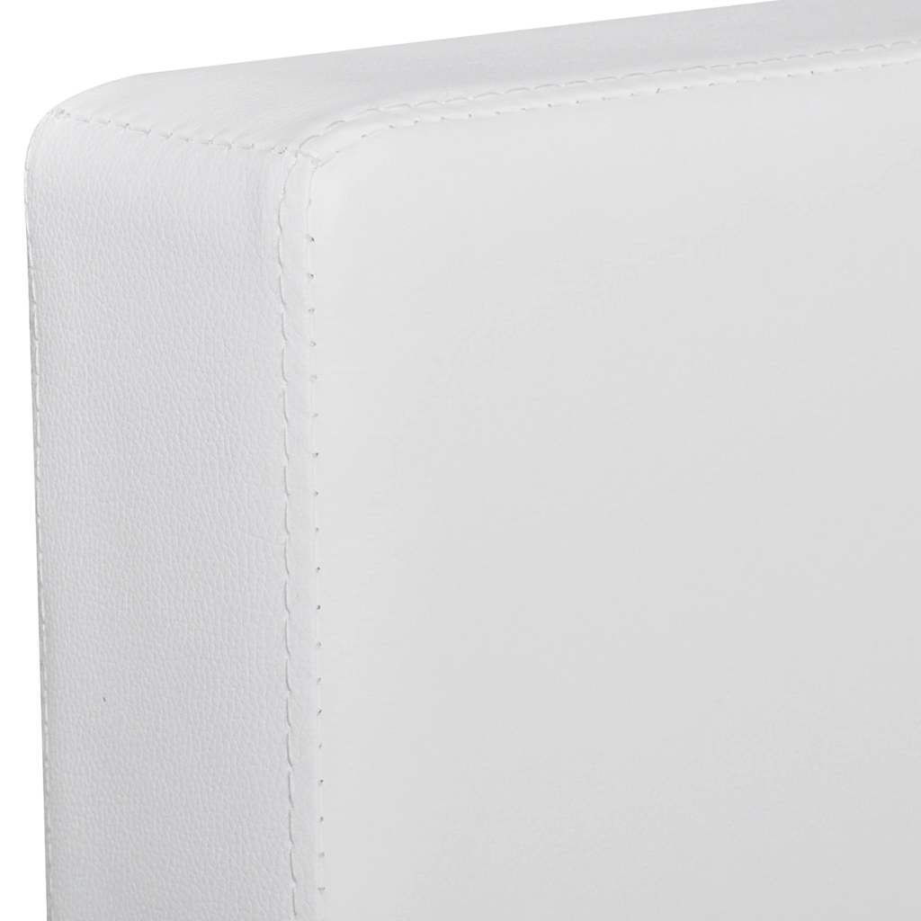 Serinty - Divansoffa 3-sits konstläder vit