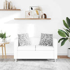 Classic – Soffa 2-sits konstläder vit