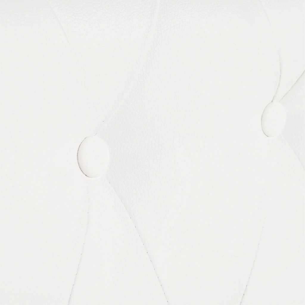 Palermo - Chesterfield 2-sits konstläder vit