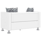 Haven – Soffgrupp konstläder med 3-sits och 2-sits vit