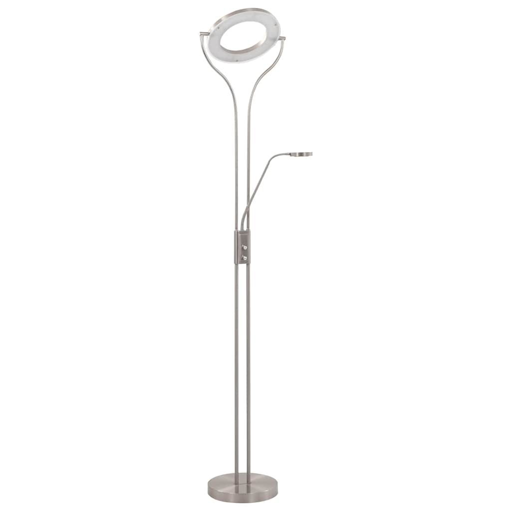 Risano - Golvlampa 18 W silver 180 cm dimbar