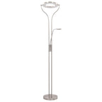 Risano - Golvlampa 18 W silver 180 cm dimbar