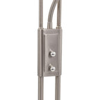 Risano - Golvlampa 18 W silver 180 cm dimbar