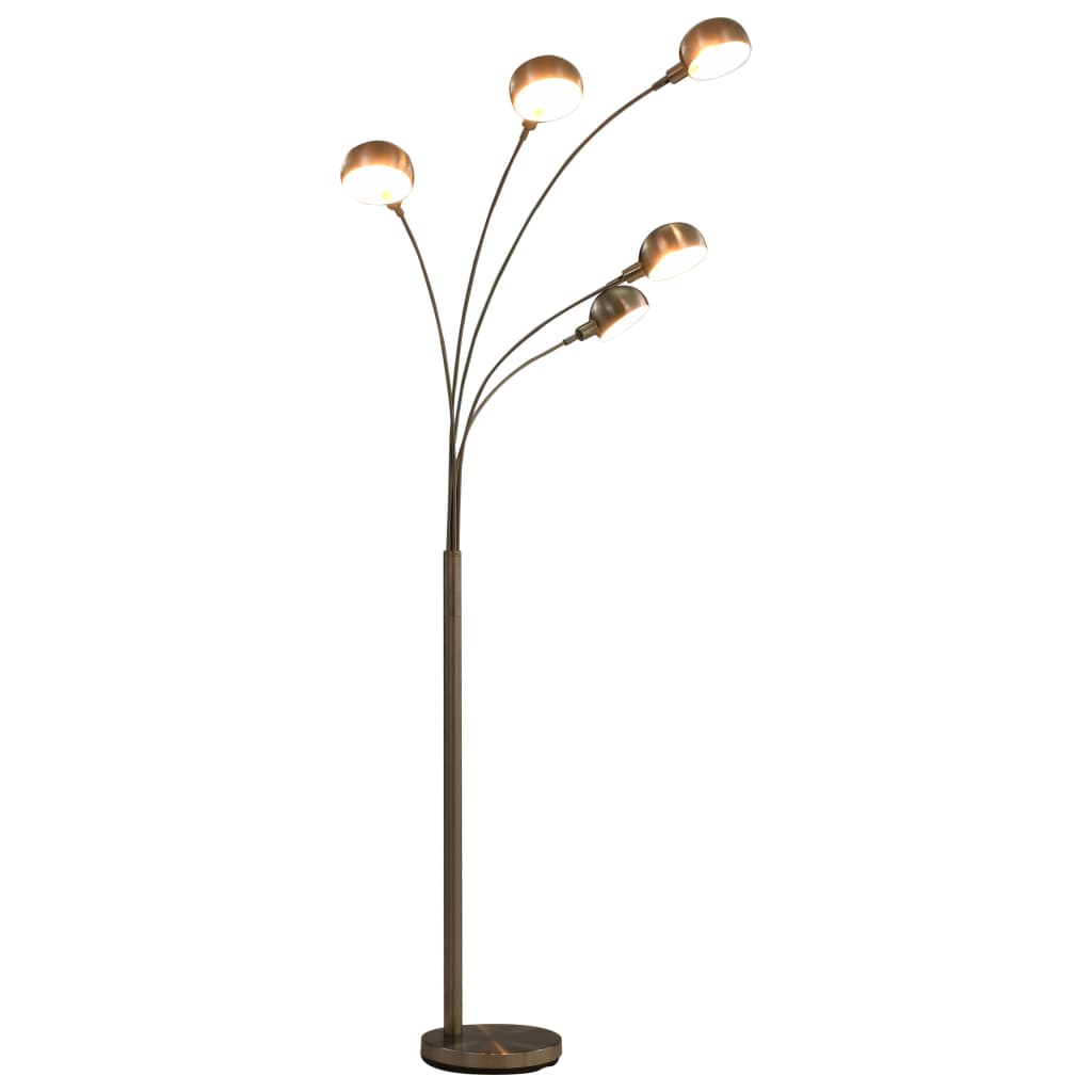 Junelis - Golvlampa 200 cm 5 x E14 silver