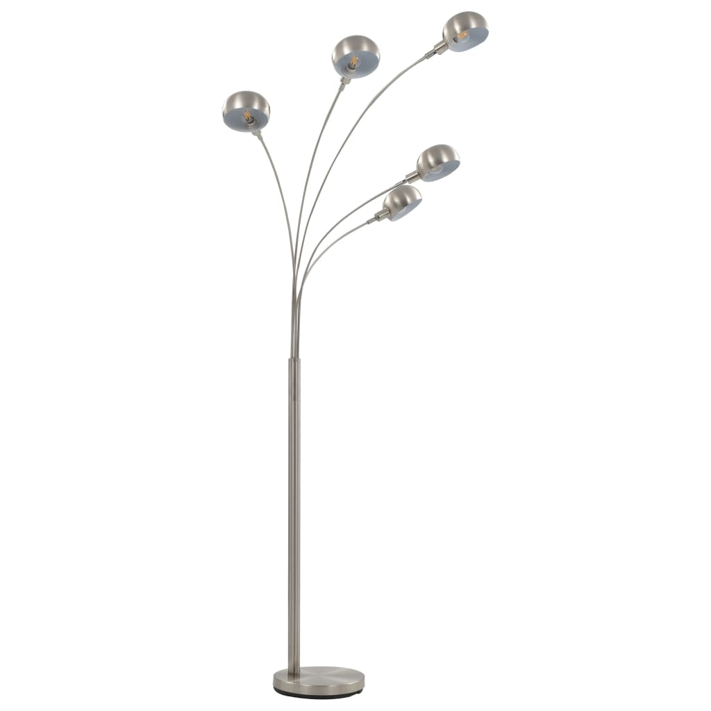 Junelis - Golvlampa 200 cm 5 x E14 silver