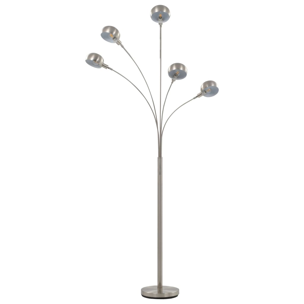 Junelis - Golvlampa 200 cm 5 x E14 silver
