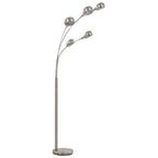 Junelis - Golvlampa 200 cm 5 x E14 silver