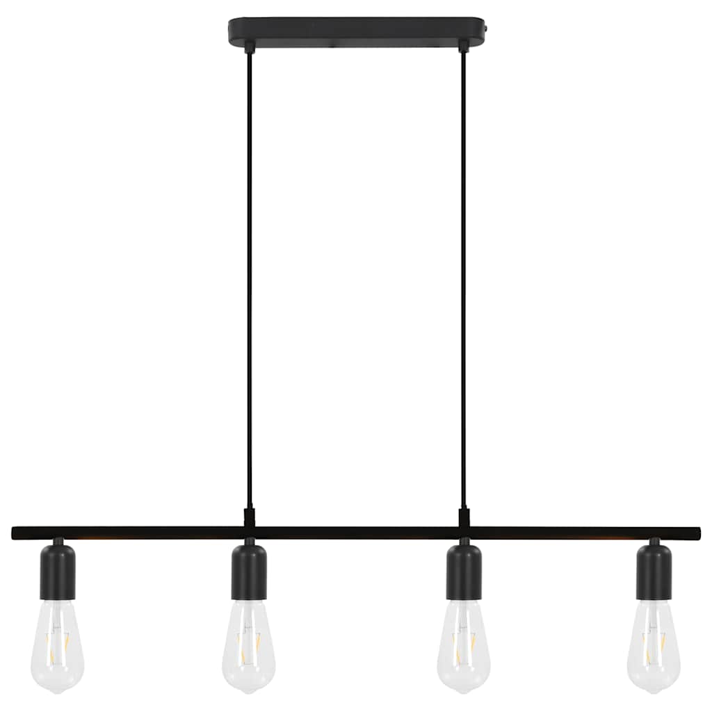 Lumaro - Taklampa med glödlampor 2 W svart 80 cm E27