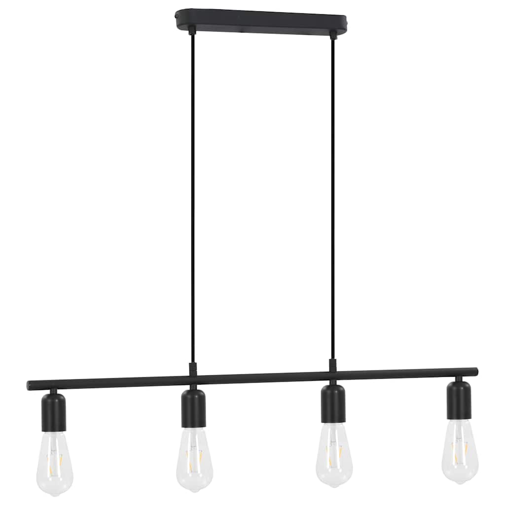 Lumaro - Taklampa med glödlampor 2 W svart 80 cm E27