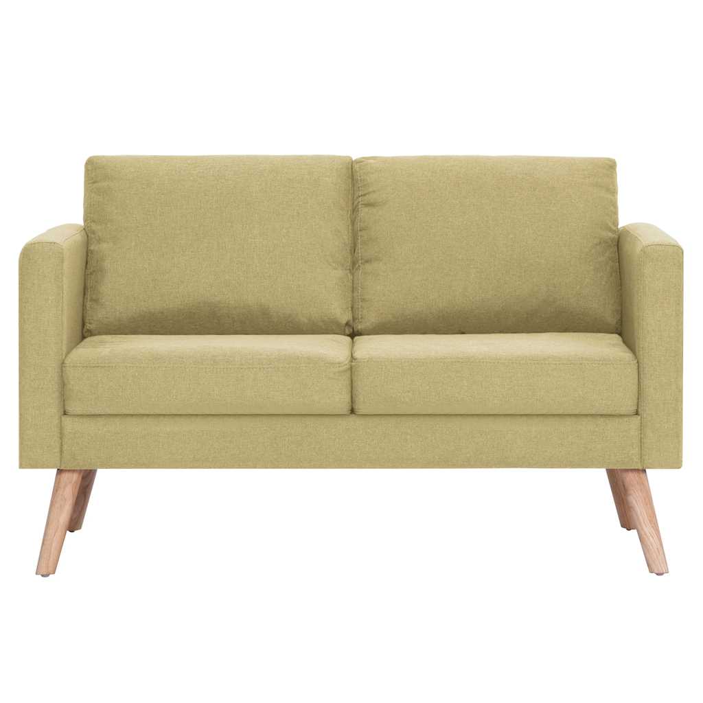 Lovira - 2-sitssoffa tyg grön