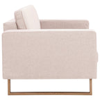 Corvella - 2-sitssoffa tyg gräddvit