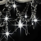 Prilux - Takkrona 2 nivåer vit 15 x E14-glödlampor