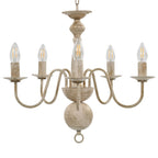 Tavina - Takkrona antikvit 5 x E14-glödlampor