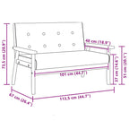 Sofinia - 2-sitssoffa svart konstläder