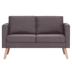 Castino - Soffgrupp 2 delar tyg taupe