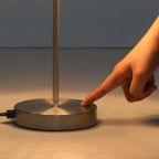 Mirello - Bordslampor 2 st touch-knapp vit E14