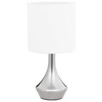 Lumaroq - Bordslampor 2 st touch-knapp vit E14