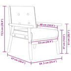 Valona - Soffgrupp 2 delar svart konstläder
