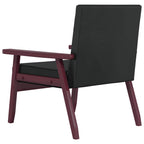 Norello - Soffgrupp 3 delar svart konstläder