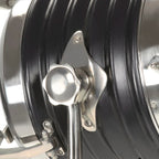 Lorenti - Golvlampa svart massivt mangoträ 171 cm