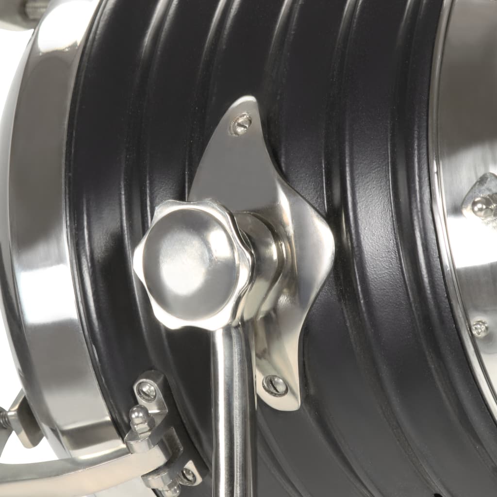 Lorenti - Golvlampa svart massivt mangoträ 171 cm