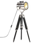 Dorlux - Golvlampa svart massivt mangoträ 69 cm