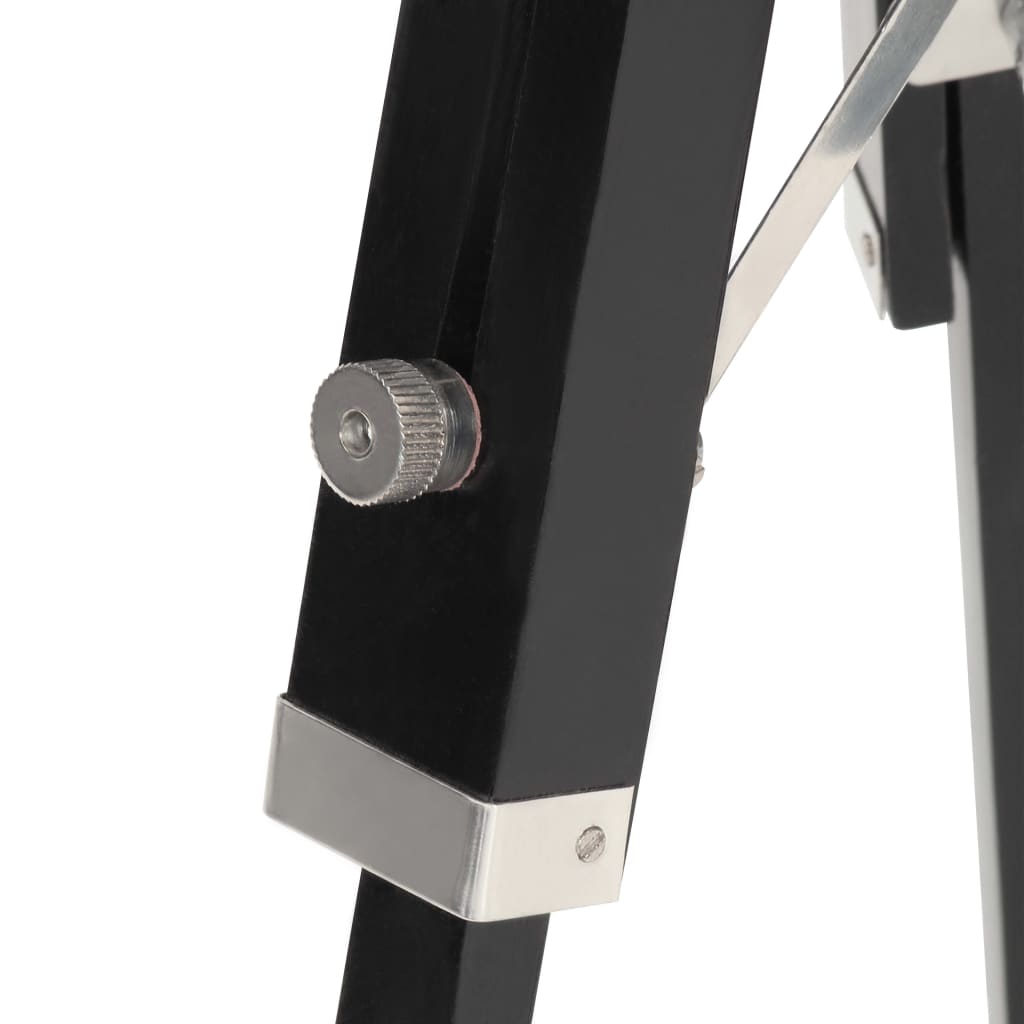 Dorlux - Golvlampa svart massivt mangoträ 69 cm