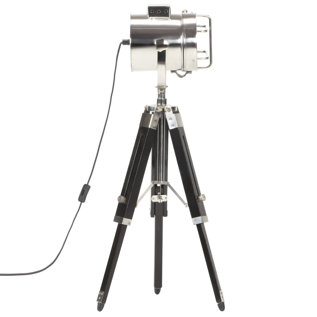 Dorlux - Golvlampa svart massivt mangoträ 69 cm