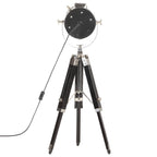 Dorlux - Golvlampa svart massivt mangoträ 69 cm