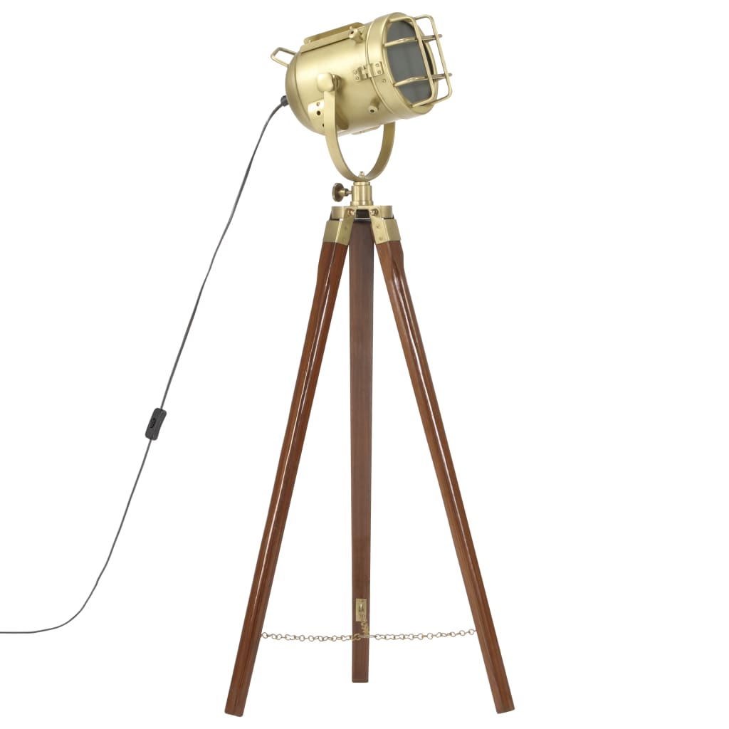 Lioran - Golvlampa massivt mangoträ 97 cm