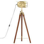 Lioran - Golvlampa massivt mangoträ 97 cm