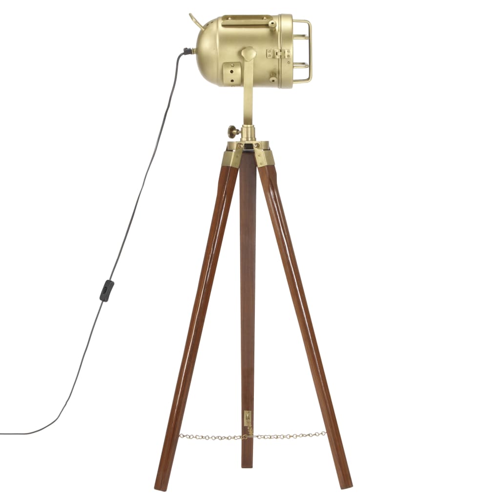 Lioran - Golvlampa massivt mangoträ 97 cm